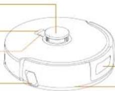 Narwal Freo X10 Pro - Front of the Robot (top cover closed) - 1