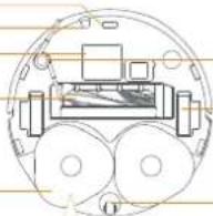 Narwal Freo X10 Pro - Fondo del robot - 1