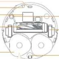 Narwal Freo X10 Pro - Fondo del robot - 1