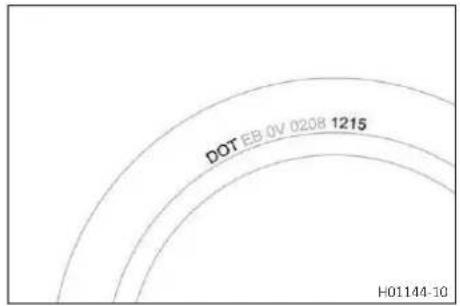 DOT EB 0V 0208 1215 H01144-10