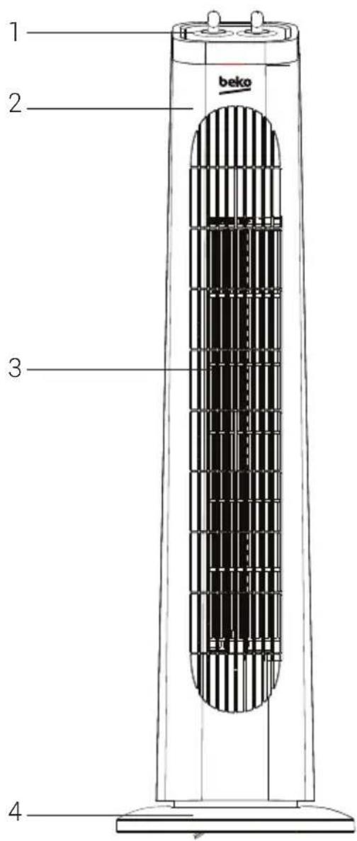 BEKO EFW 5300 B - Aperçu Général - 1
