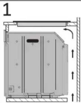 SMEG SIM3964N - Sur le compartiment d'encastrement du four - 1