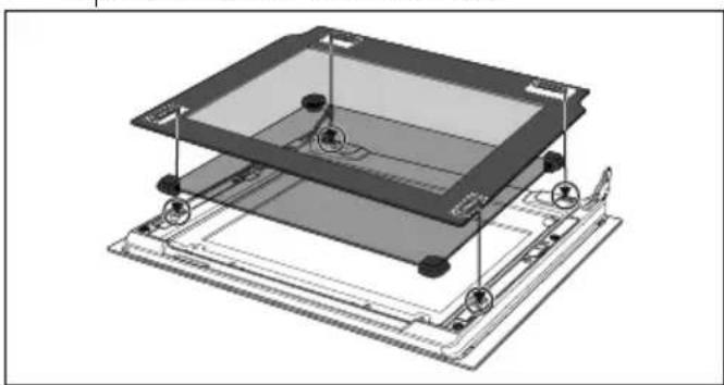 SMEG SFP68C1TAO - Démontage des vitres internes - 6