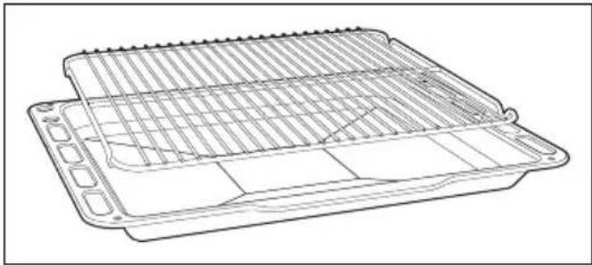 SMEG SFP68C1TAO - Grille pour lèchefrite - 1