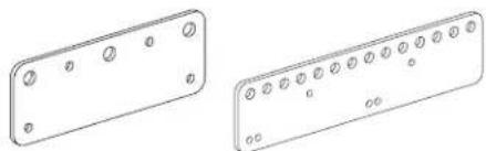BOSE ArenaMatch AMAPSHRT - Array Plates (AMAPSHRT) (AMAPLONG) - 1