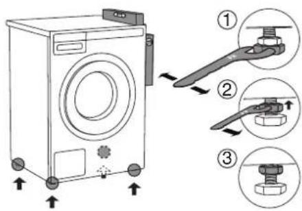 ASKO T208V.W - Comment monter le sèche-linge sur le lave-linge (ASKO): - 4