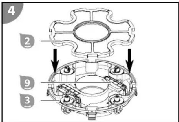 Steinbach Poolrunner Battery Basic 2.0 - Colocacion de la unidad de filtrado - 1