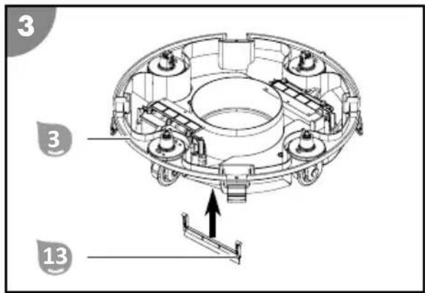 Steinbach Poolrunner Battery Basic 2.0 - Montažačistilnih lopatk - 1