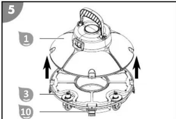 Steinbach Poolrunner Battery Basic 2.0 - Installer l'unité de filtration - 2