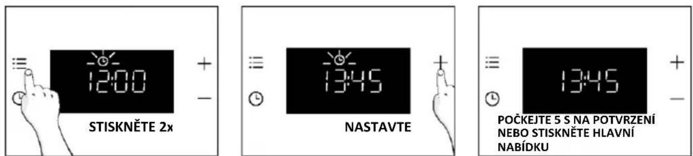 HAIER H6 ID23T3HTB - NASTAVENÍ HODIN - 1
