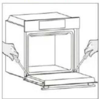 HAIER H6 ID23T3HTB - CURĂȚAREA EXTERIORULUI CUPTORULUI: îndepărtarea și curățarea ușii de sticlă - 1