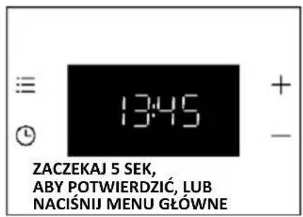 HAIER H6 ID23T3HTB - USTAWIANIE ZEGARA - 3