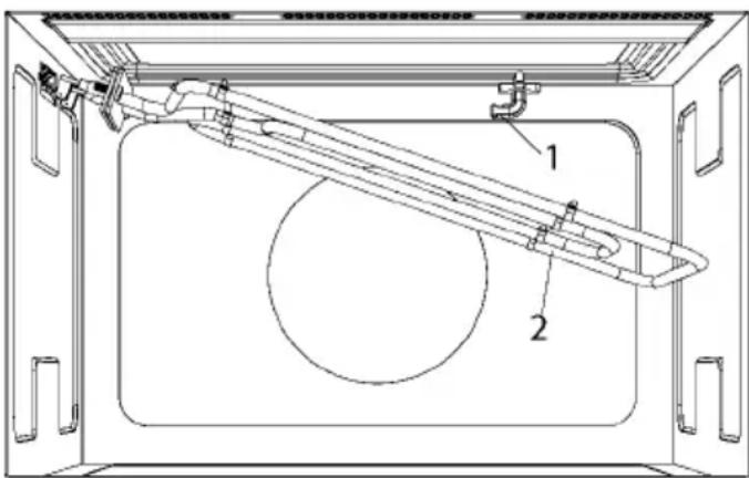 Küppersbusch MR 6330.0S1 - Plafond du four - 1