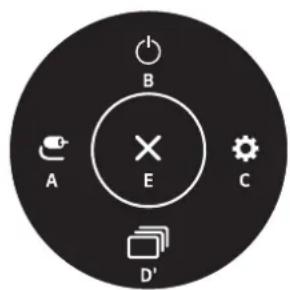 LG 22BR410 - Activating the Main Menu - 2