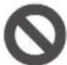 ASPES ACHH2500ENFDC - Meaning of safety warning symbols - 1