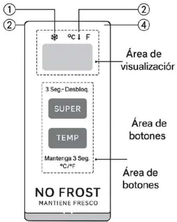 ASPES ACHH2500ENFDC - Panel de control de temperatura - 1