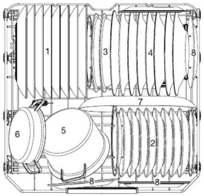 HISENSE HS693A90XAD - Paniers inférieurs : - 1