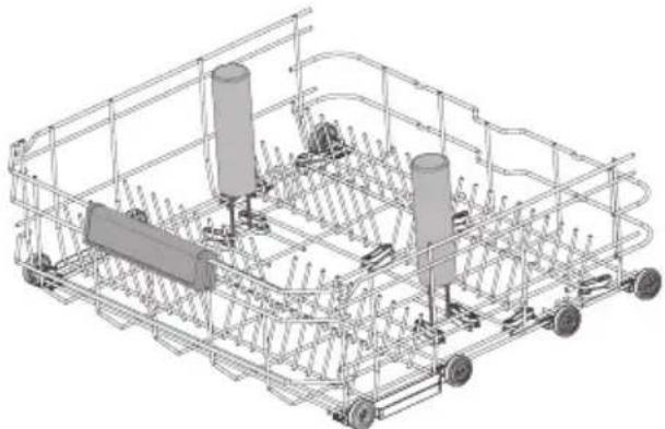 HISENSE HS693A90XAD - Support pour bouteilles - 1