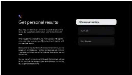 THOMSON 50QG7C04 - Confirmer ou refuser les services et fonctionnalités de Google - 4