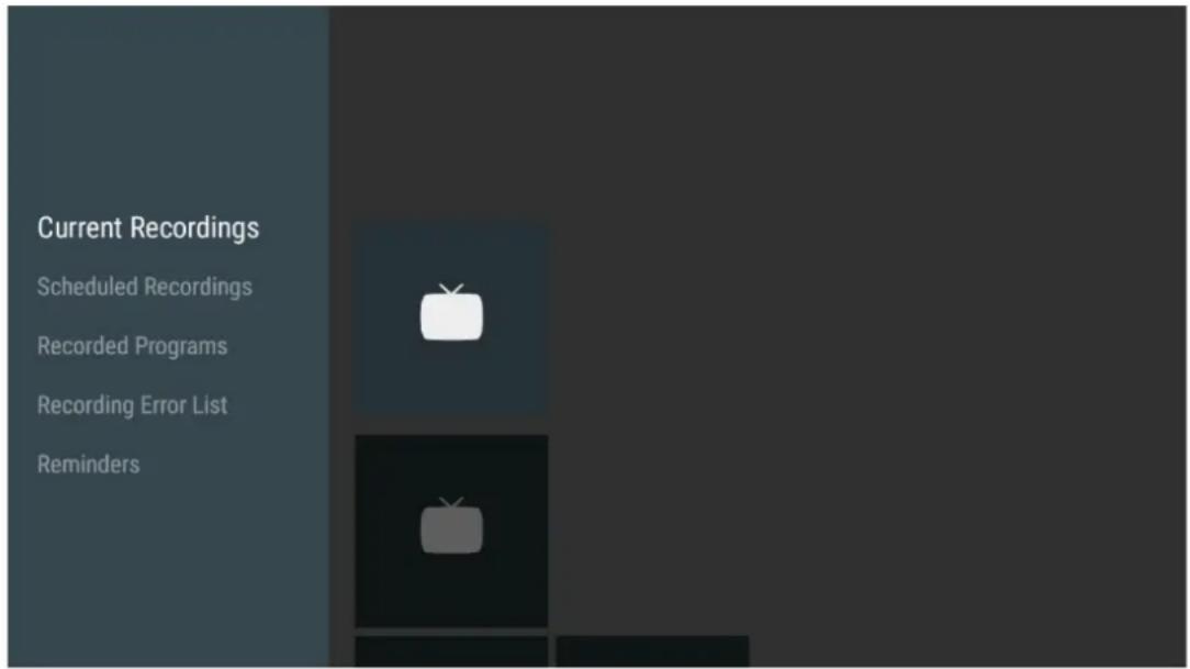 THOMSON 50QG7C04 - Enregistrements actuels - 1