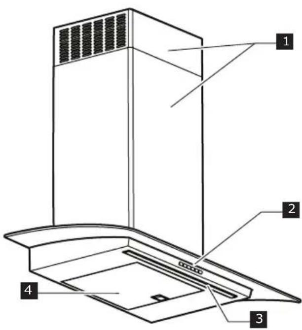 IKEA UNDANTAG 904.621.43 - Description de l'appareil - 1