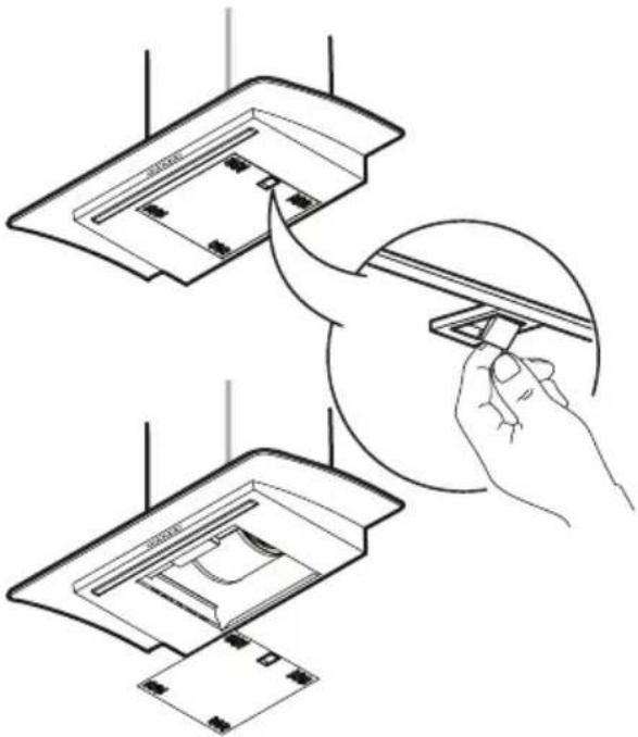 IKEA UNDANTAG 904.621.43 - Entretien du filtre à graisses : - 1