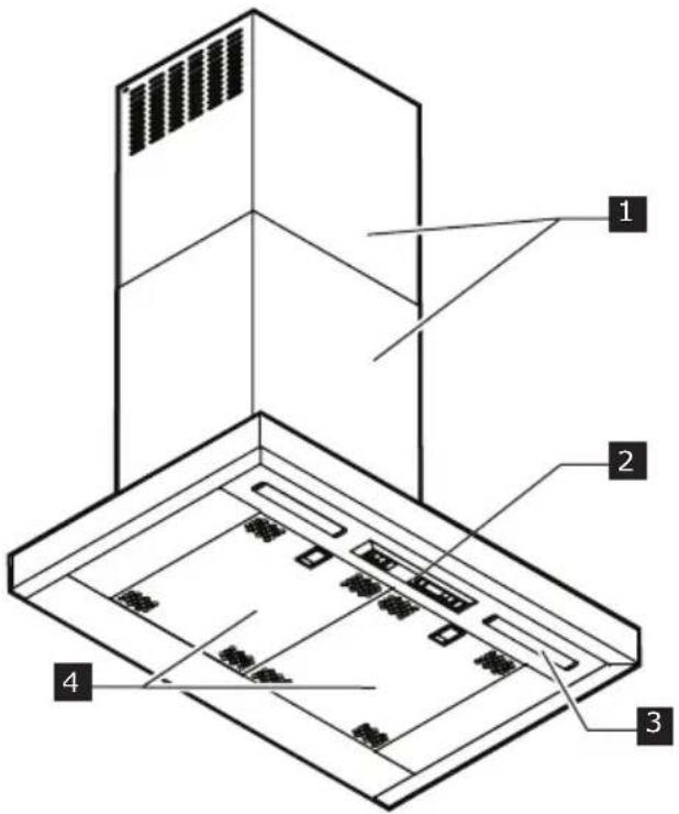 IKEA VINSTGIVANDE - Description de l'appareil - 1
