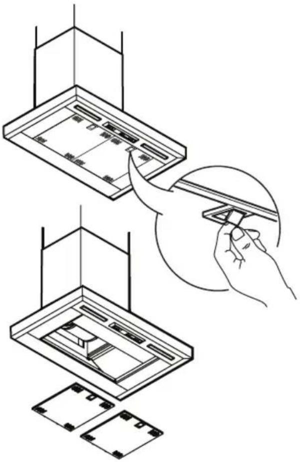 IKEA VINSTGIVANDE - Entretien du filtre à graisses : - 1
