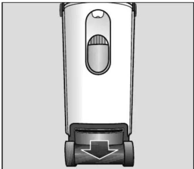 MIELE B 4312 FashionMaster - Vider le bac - 1