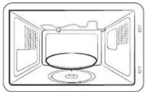 SAMSUNG MG32DE4524CT - Verwenden des Krustentellers - 1