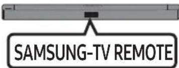 SAMSUNG HW-B550F - Adjusting the Soundbar volume with a TV remote control - 6