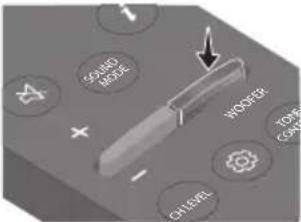 SAMSUNG HW-B550F - How to Use the Remote Control - 18