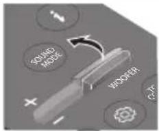 SAMSUNG HW-B550F - Adjusting the Soundbar volume with a TV remote control - 7