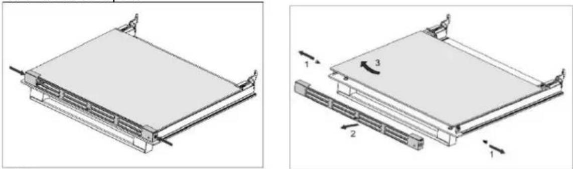 HISENSE HEIT6A40BG - DÉMONTAGE ET REMONTAGE DES VITRES DE LA PORTE DU FOUR (selon le modèle) - 1