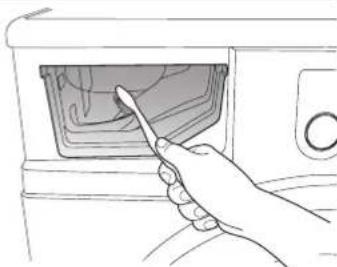SAMSUNG WF0604ABW - NETTOYAGE DU TIROIR À LESSIVE ET DU LOGEMENT DU TIROIR - 3