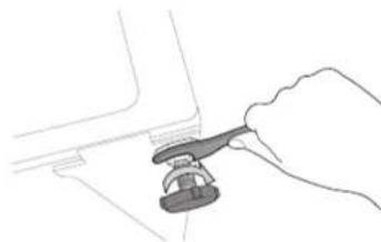 SAMSUNG WF0604ABW - De stelpoten aanpassen - 3
