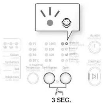 SAMSUNG WF0604ABW - Sécurité enfant - 2