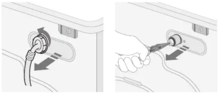 SAMSUNG WF0604ABW - NETTOYER LE FILTRE À MAILLE DU TUYAU D'ARRIVÉE D'EAU - 1