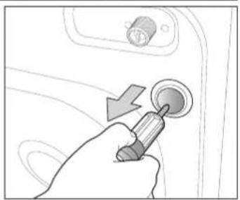 SAMSUNG WF0604ABW - Enlever les vis de transport - 2