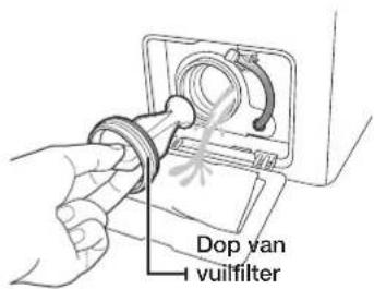 SAMSUNG WF0604ABW - HET VUILFILTER REINIGEN - 3