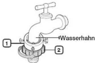 SAMSUNG WF1714YPC2 - Wasserzufuhrschlauch anschließen (ausgewählte Modelle) - 3