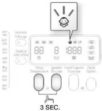 SAMSUNG WF1714YPC2 - Sécurité enfant - 2