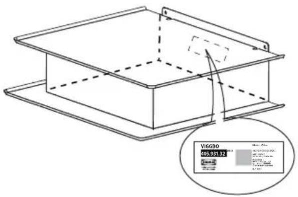 IKEA VIGGBO 105.931.38 - Date tehnice - 1