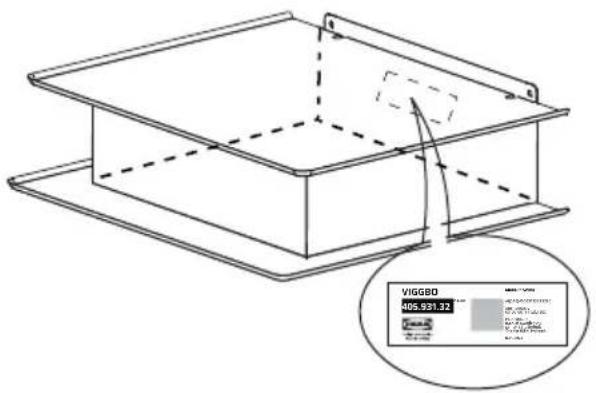 IKEA VIGGBO 105.931.38 - Technické udaje - 1