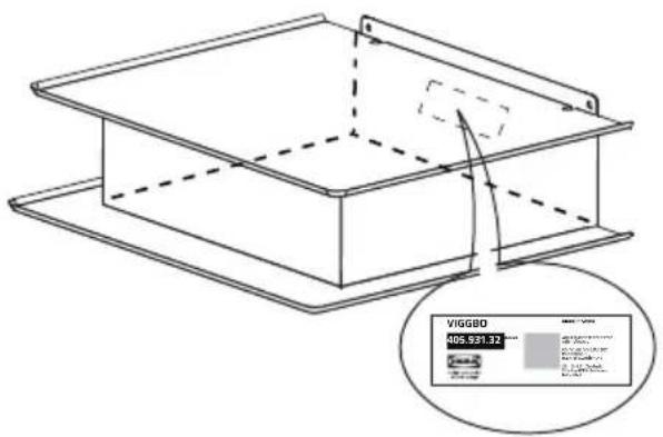 IKEA VIGGBO 105.931.38 - Tæknileg gögnt - 1