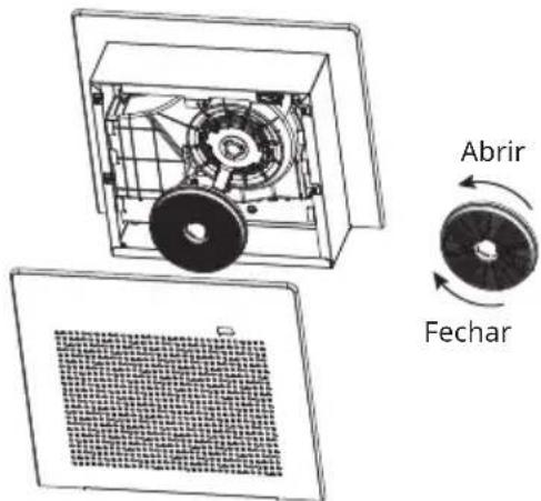 IKEA VIGGBO 105.931.38 - Manutenção do filtró de carvão vegetal - 2
