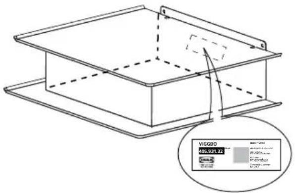 IKEA VIGGBO 105.931.38 - Dati tecnici - 1