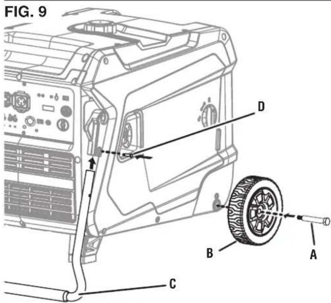 WESTINGHOUSE iGen11000TFc - Vea la Figura 9. - 2