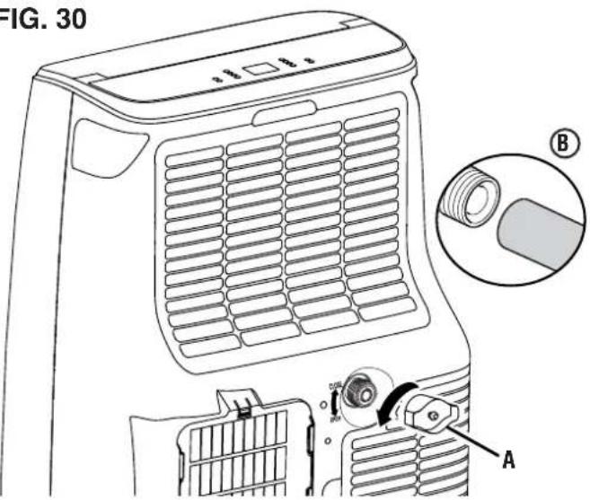 WESTINGHOUSE WPac8000s - Continuous draining in dry mode: - 2