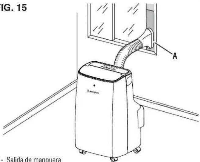 WESTINGHOUSE WPac8000s - INSTALACIÓN DEL KIT DE VENTILACIÓN DE VENTANA - 6